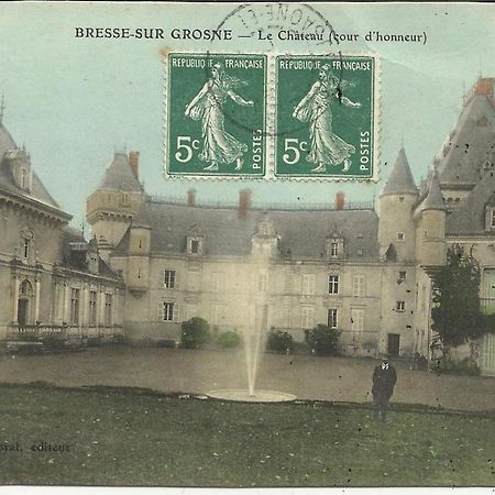 Chateau De Bresse Sur Grosne Buitenkant foto